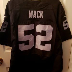 #52 Khalil Mack Las Vegas Raiders Nike Jersey
